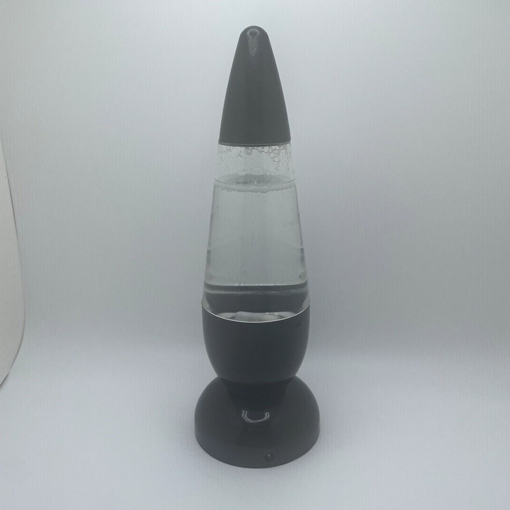 Glitter Lava Lamp - Motion Liquid‎ Glitter Lamp for Room Decor - Silver Base